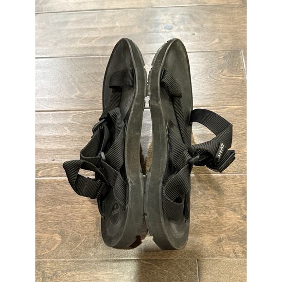 NAOT Mens Black Source Non Marking Adjustable Straps Sandals Size 47 main image 8